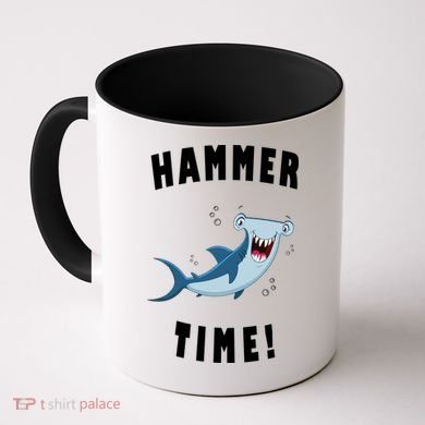 Hammer Time Funny Hammerhead Shark Coffee Mug
