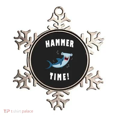 Hammer Time Funny Hammerhead Shark Ornament