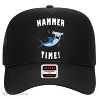 Hammer Time Funny Hammerhead Shark Hat thumb 0