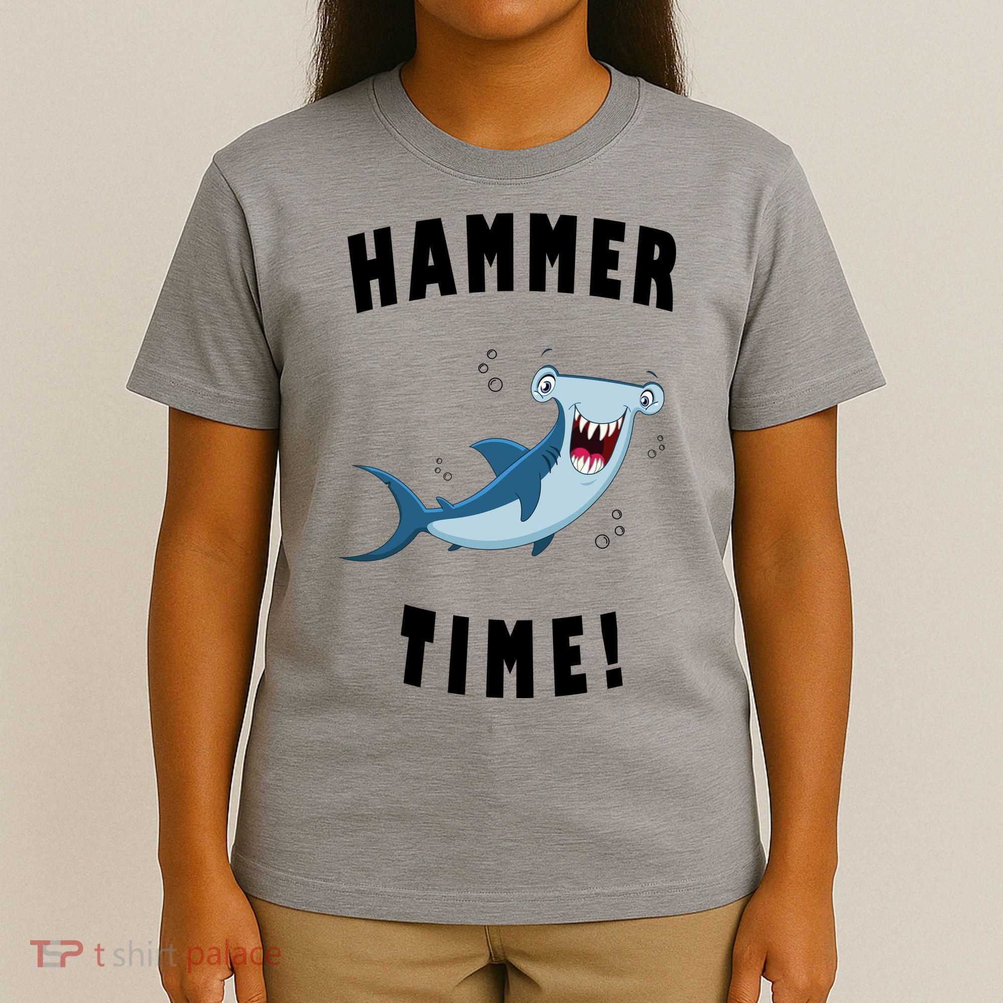 Hammer Time Funny Hammerhead Shark T-Shirt