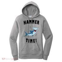 Hammer Time Funny Hammerhead Shark Women's Hoodie thumb 0