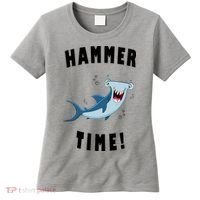 Hammer Time Funny Hammerhead Shark Women's T-Shirt thumb 0