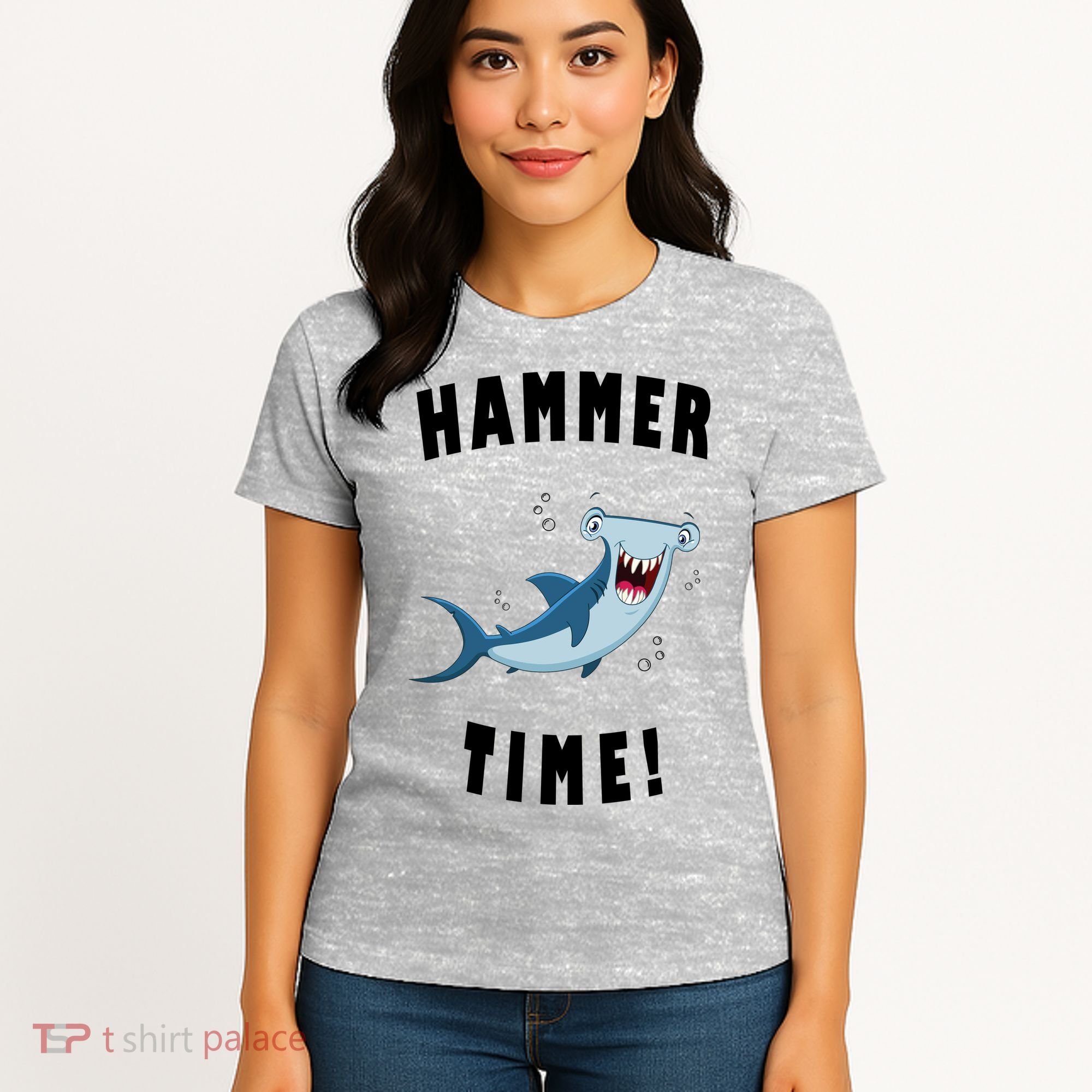 Hammer Time Funny Hammerhead Shark Women's T-Shirt