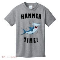 Hammer Time Funny Hammerhead Shark Kids T-Shirt thumb 0