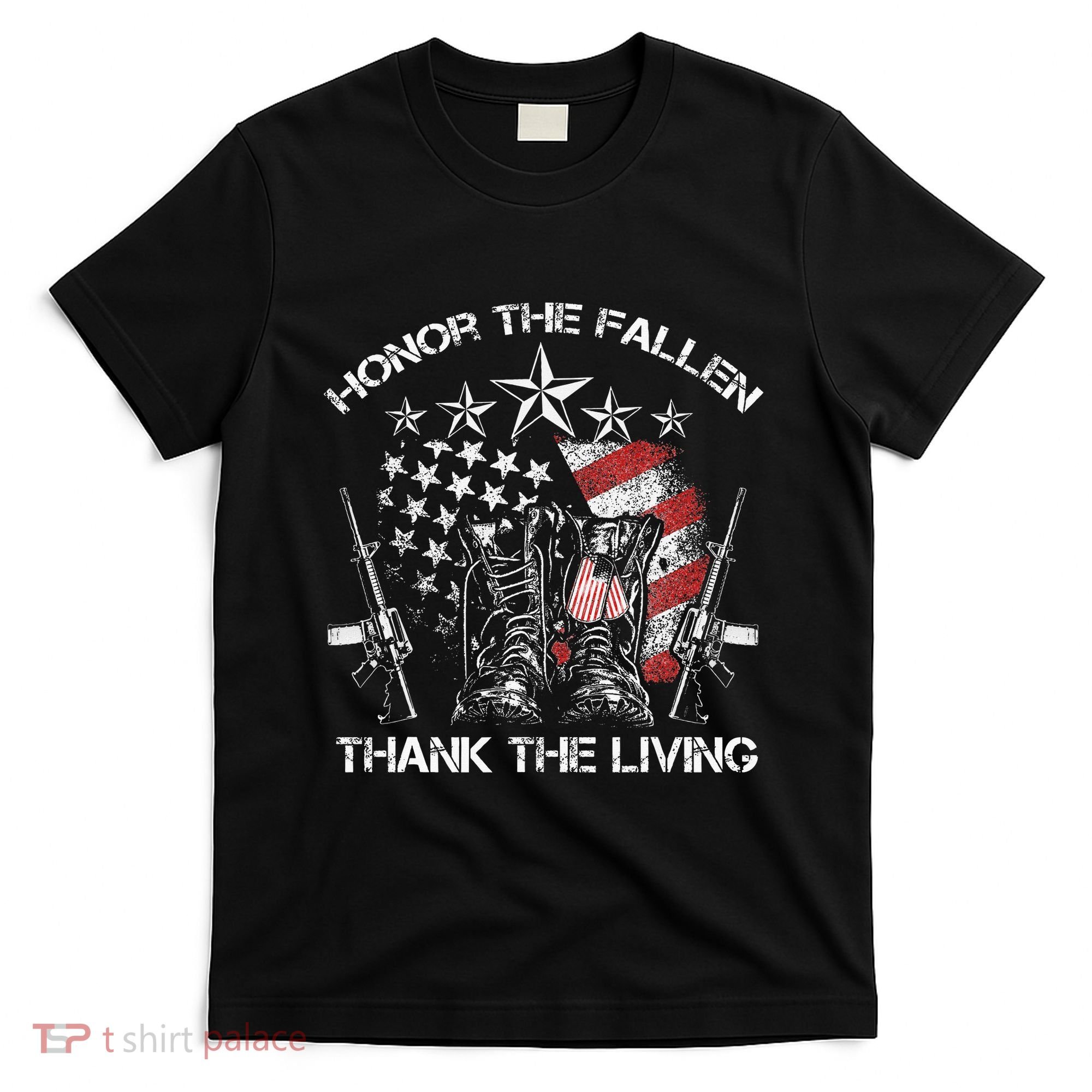 Honor The Fallen Thank The Living Memorial Day T-Shirt