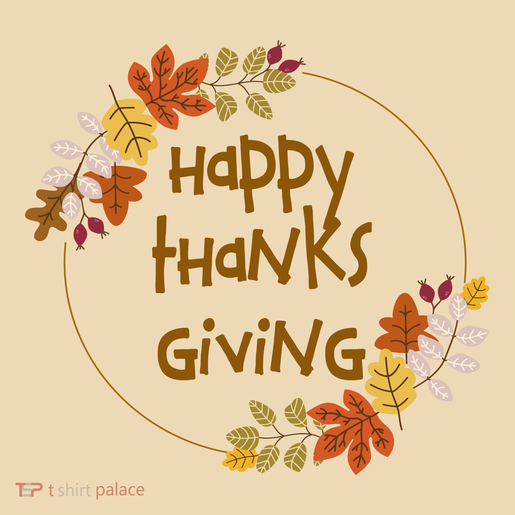 Happy Thanksgiving Fall Leaves Holiday Gift Tote Bag