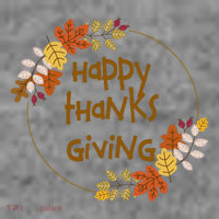 Happy Thanksgiving Fall Leaves Holiday Gift Toddler Hoodie thumb 2