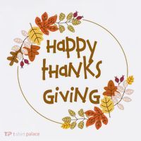 Happy Thanksgiving Fall Leaves Holiday Gift Visor thumb 3