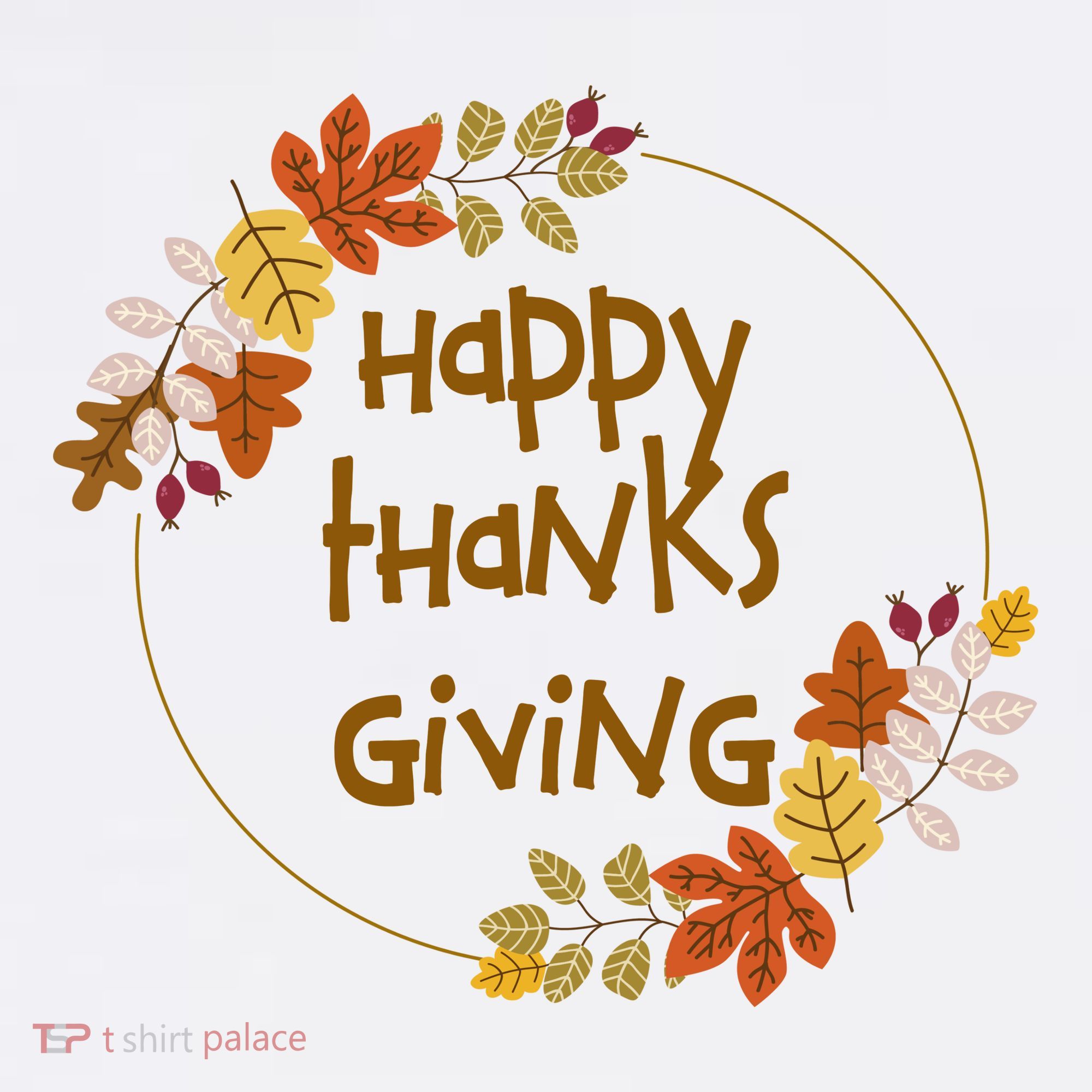 Happy Thanksgiving Fall Leaves Holiday Gift Kids Long Sleeve Shirt
