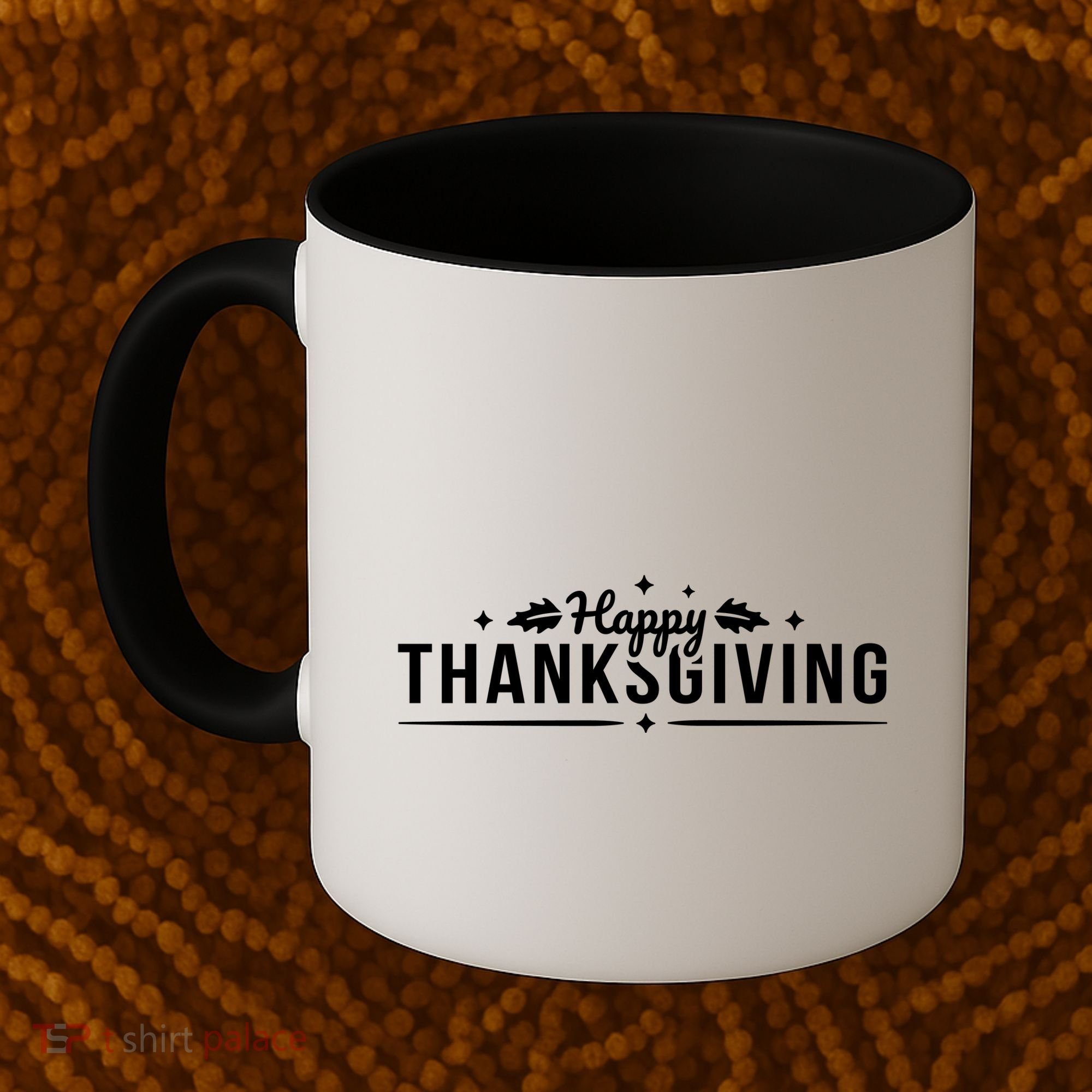 Happy Thanksgiving Festive Holiday Fall Coffee Mug