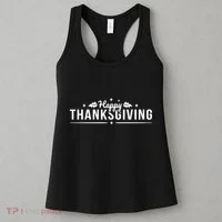 Happy Thanksgiving Festive Holiday Fall Women's Tank Top thumb 3