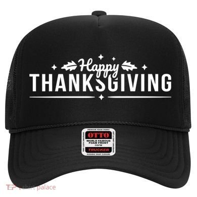 Happy Thanksgiving Festive Holiday Fall Hat