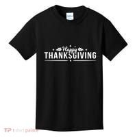 Happy Thanksgiving Festive Holiday Fall Kids T-Shirt thumb 0