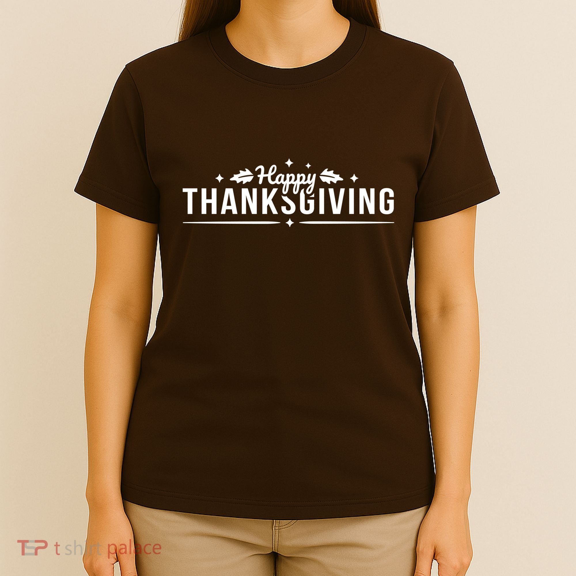 Happy Thanksgiving Festive Holiday Fall T-Shirt