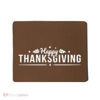 Happy Thanksgiving Festive Holiday Fall Mousepad thumb 0