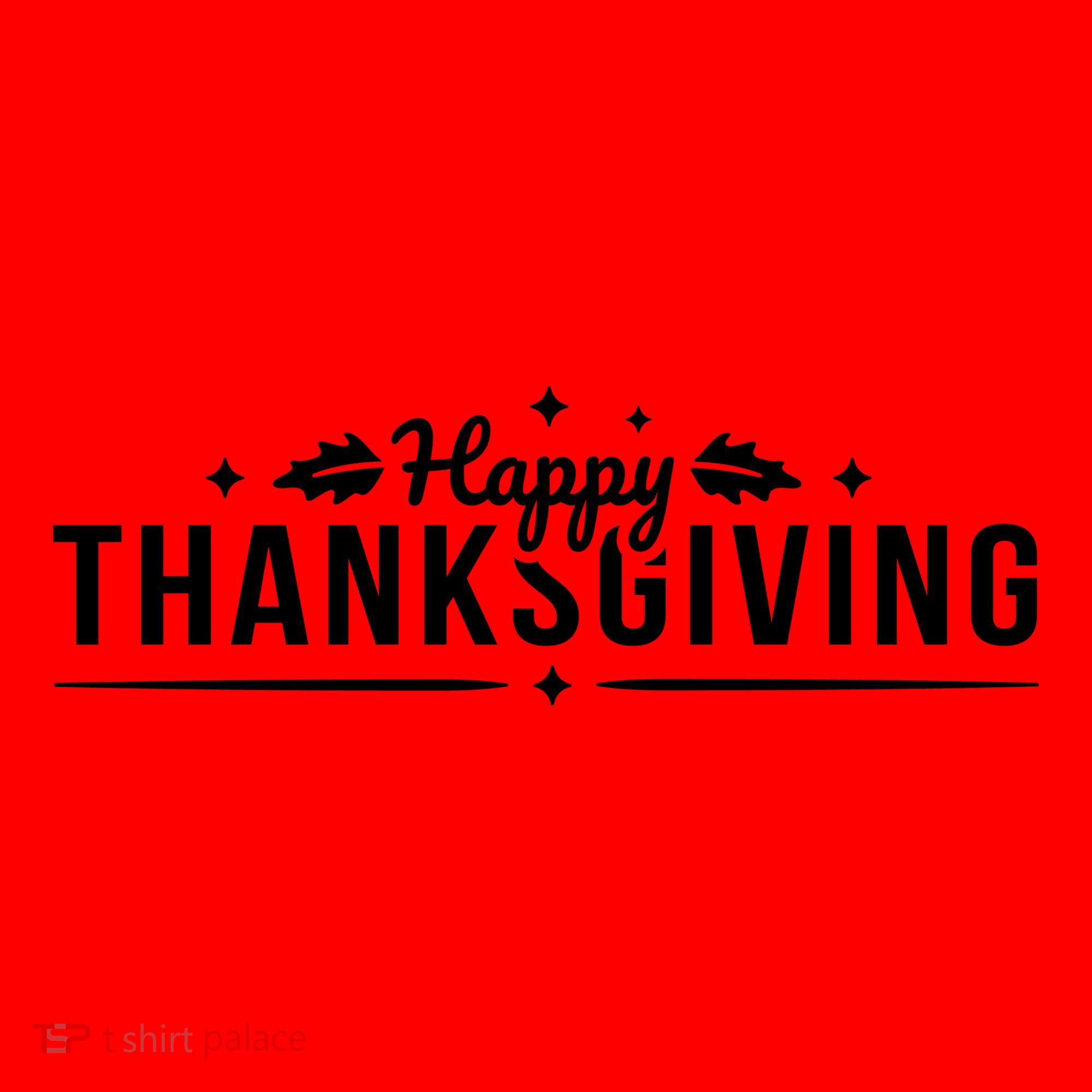 Happy Thanksgiving Festive Holiday Fall Santa Hat