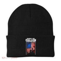 Honor The Fallen Thank The Living Memorial Day Gift Beanie thumb 0