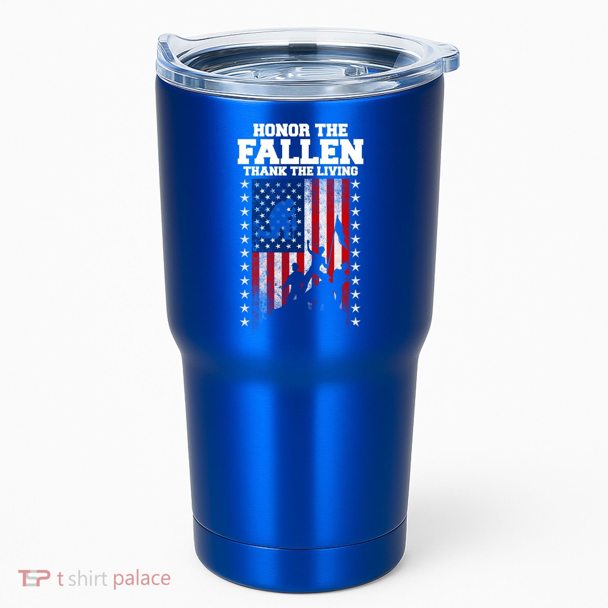 Honor The Fallen Thank The Living Memorial Day Gift Tumbler