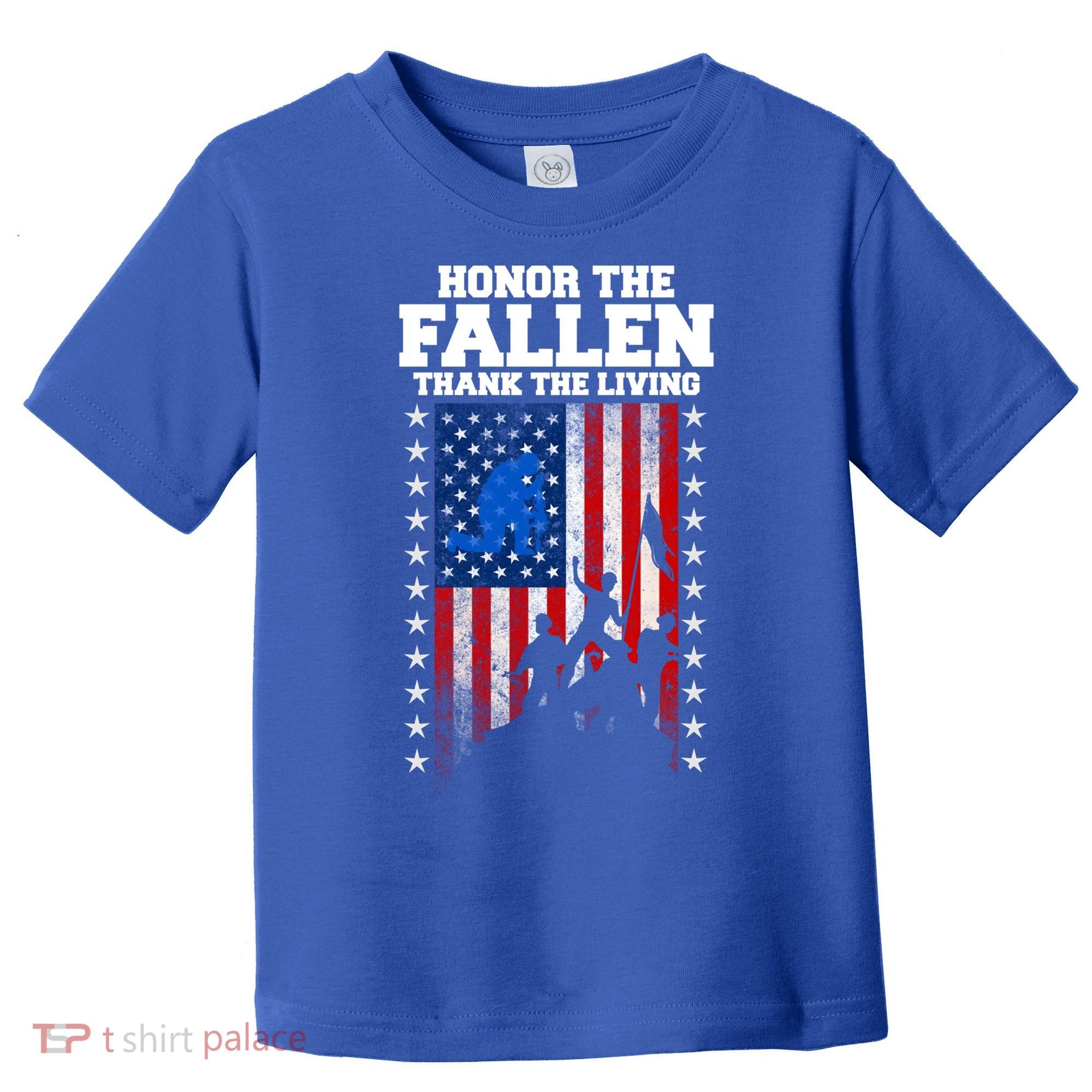 Honor The Fallen Thank The Living Memorial Day Gift Toddler T-Shirt