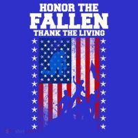Honor The Fallen Thank The Living Memorial Day Gift Women's T-Shirt thumb 6