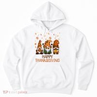 Happy Thanksgiving Gnome Squad Hoodie thumb 0