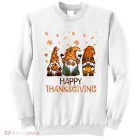 Happy Thanksgiving Gnome Squad Sweatshirt thumb 0