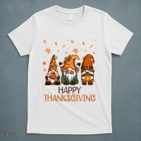 Happy Thanksgiving Gnome Squad T-Shirt thumb 5