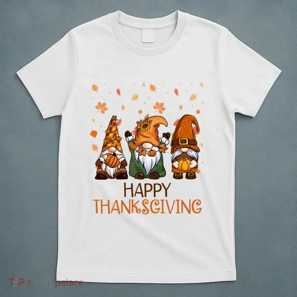 Happy Thanksgiving Gnome Squad T-Shirt