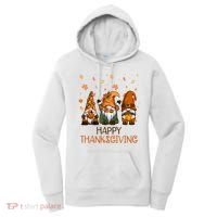 Happy Thanksgiving Gnome Squad Women's Hoodie thumb 0