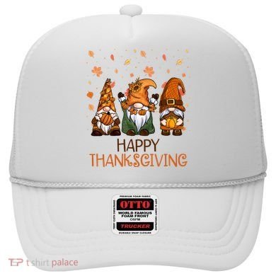 Happy Thanksgiving Gnome Squad Hat