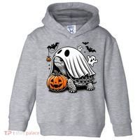 Halloween Turtle Ghost Pumpkin Costume Terrapin Tortoise Toddler Hoodie thumb 0