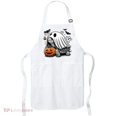 Halloween Turtle Ghost Pumpkin Costume Terrapin Tortoise Apron