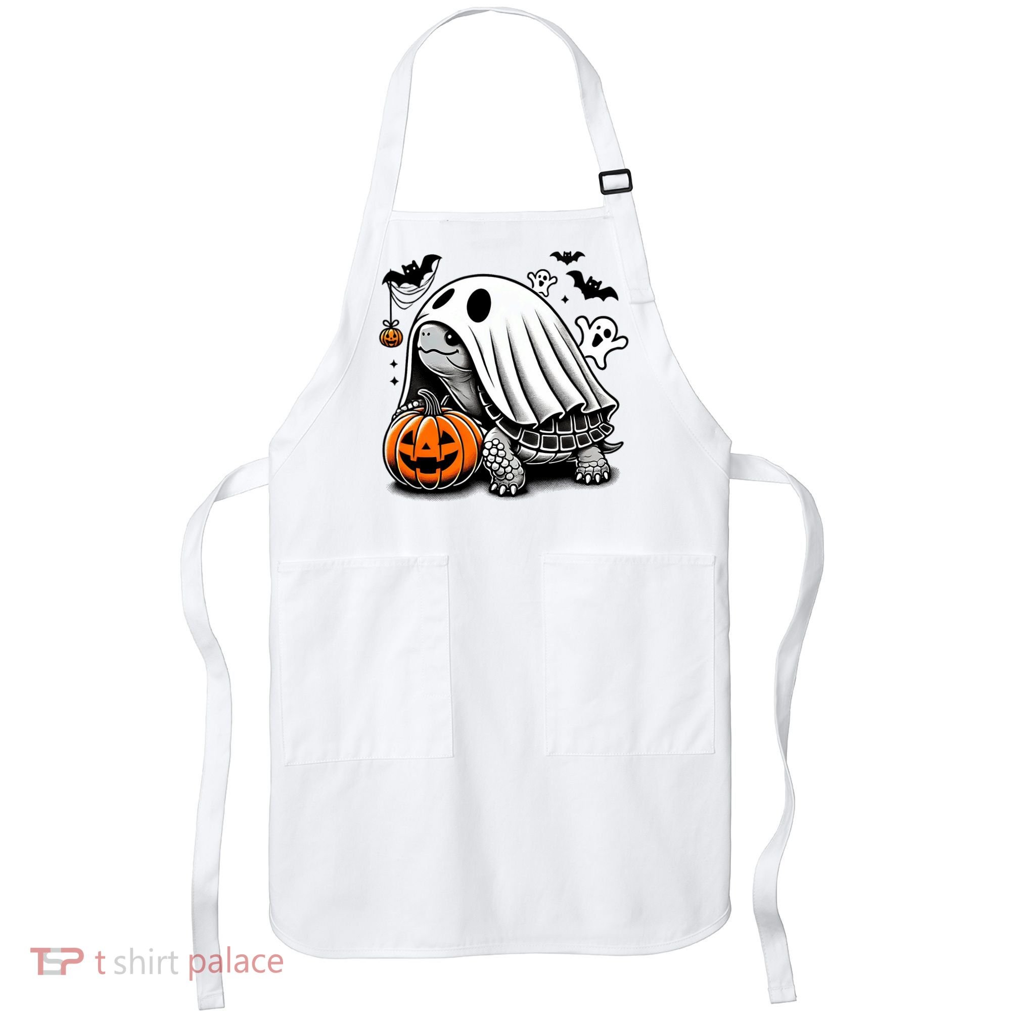 Halloween Turtle Ghost Pumpkin Costume Terrapin Tortoise Apron