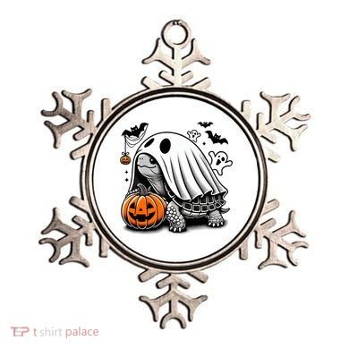 Halloween Turtle Ghost Pumpkin Costume Terrapin Tortoise Ornament