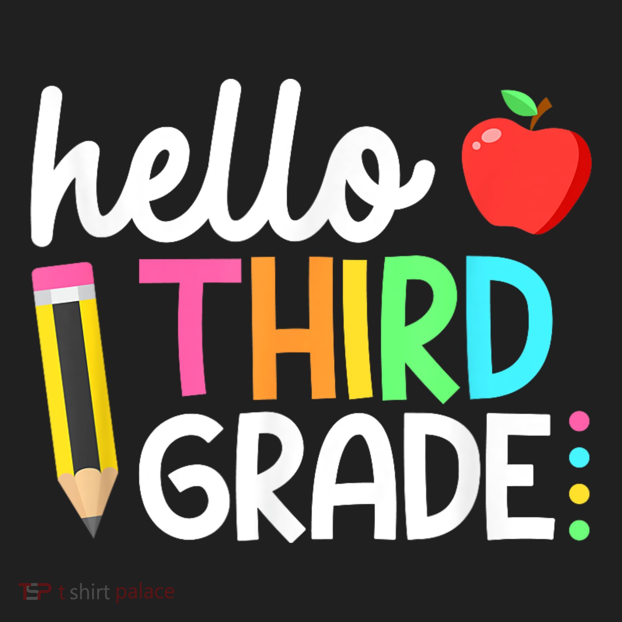 Hello Third Grade Team 3rd Grade Back To School Teacher Women's Sweatshirt
