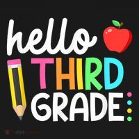 Hello Third Grade Team 3rd Grade Back To School Teacher T-Shirt thumb 7