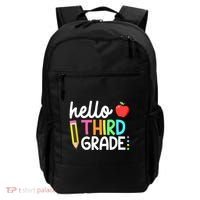 Hello Third Grade Team 3rd Grade Back To School Teacher Backpack thumb 0