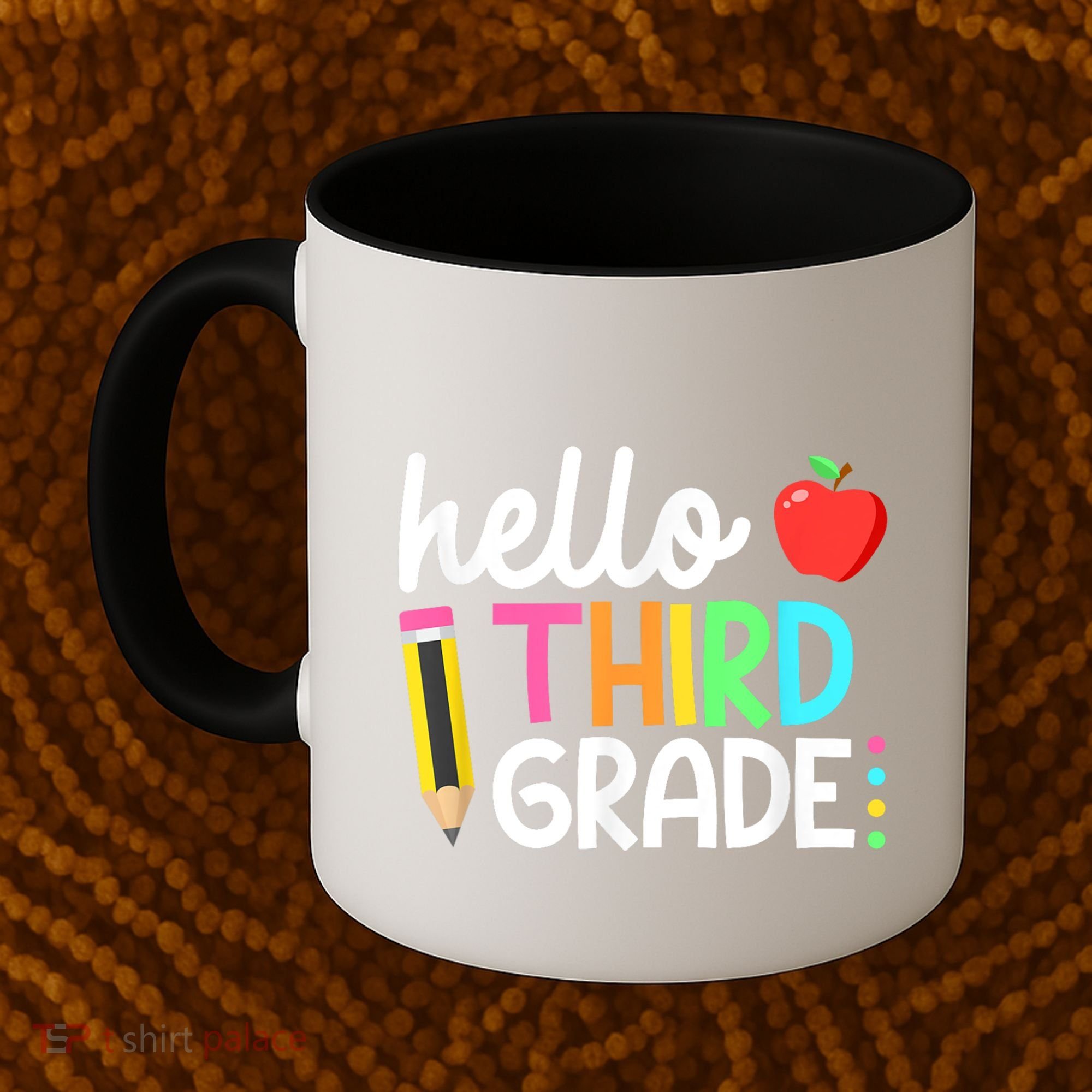 Hello Third Grade Team 3rd Grade Back To School Teacher Coffee Mug
