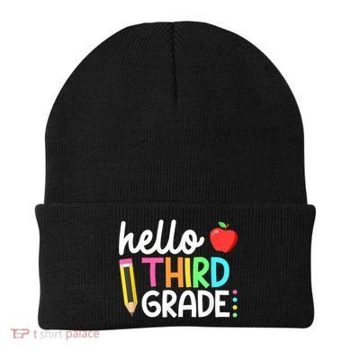Hello Third Grade Team 3rd Grade Back To School Teacher Beanie