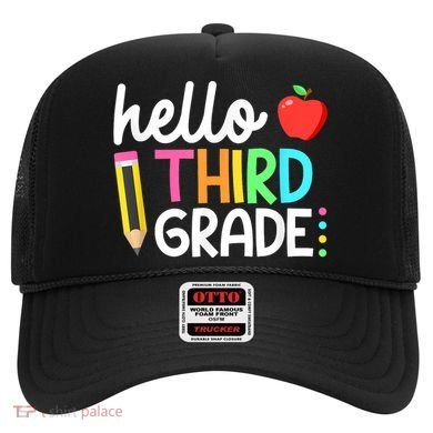 Hello Third Grade Team 3rd Grade Back To School Teacher Hat
