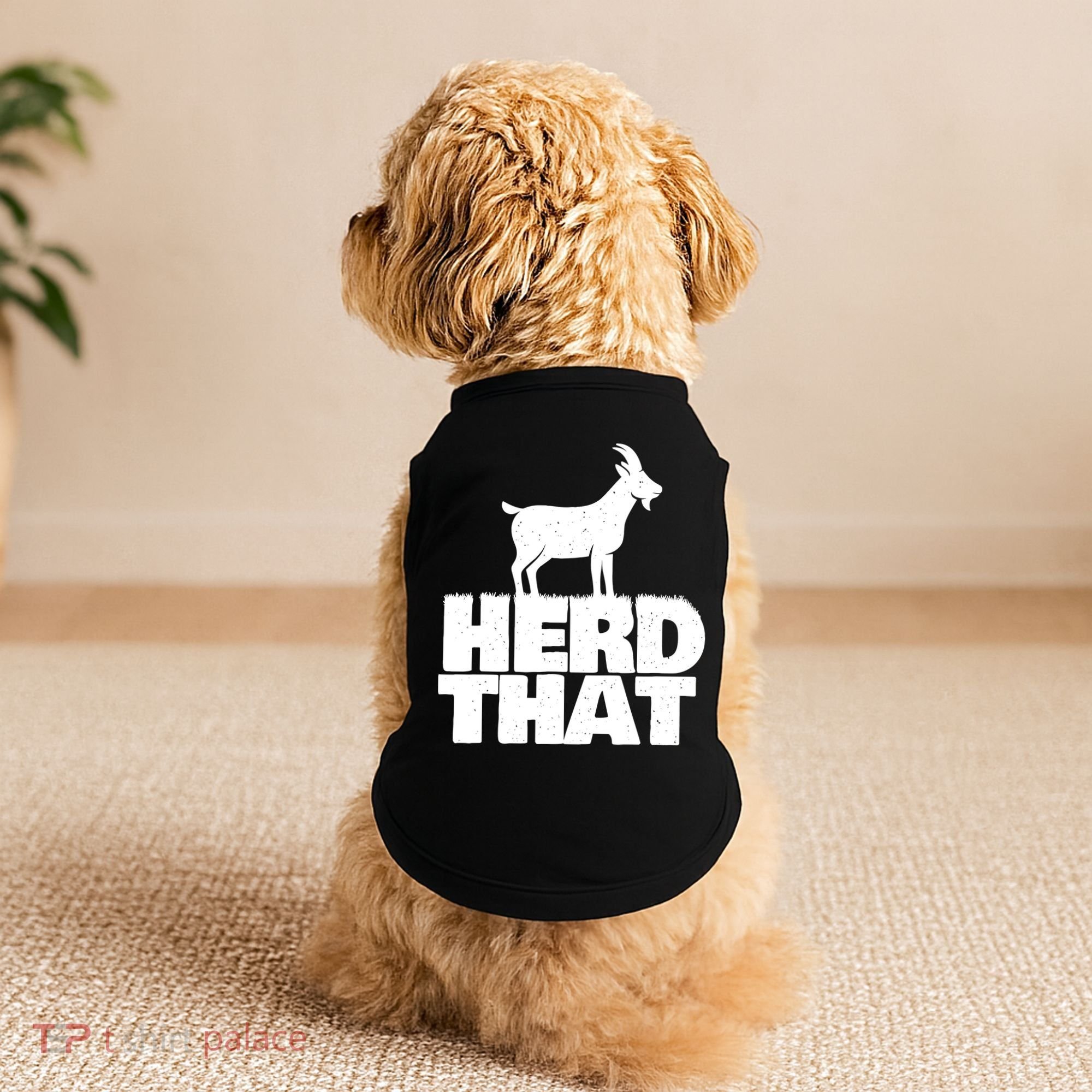 Herd That Goat Farm Animal Lover Rancher Farmer Farming Doggie Tank