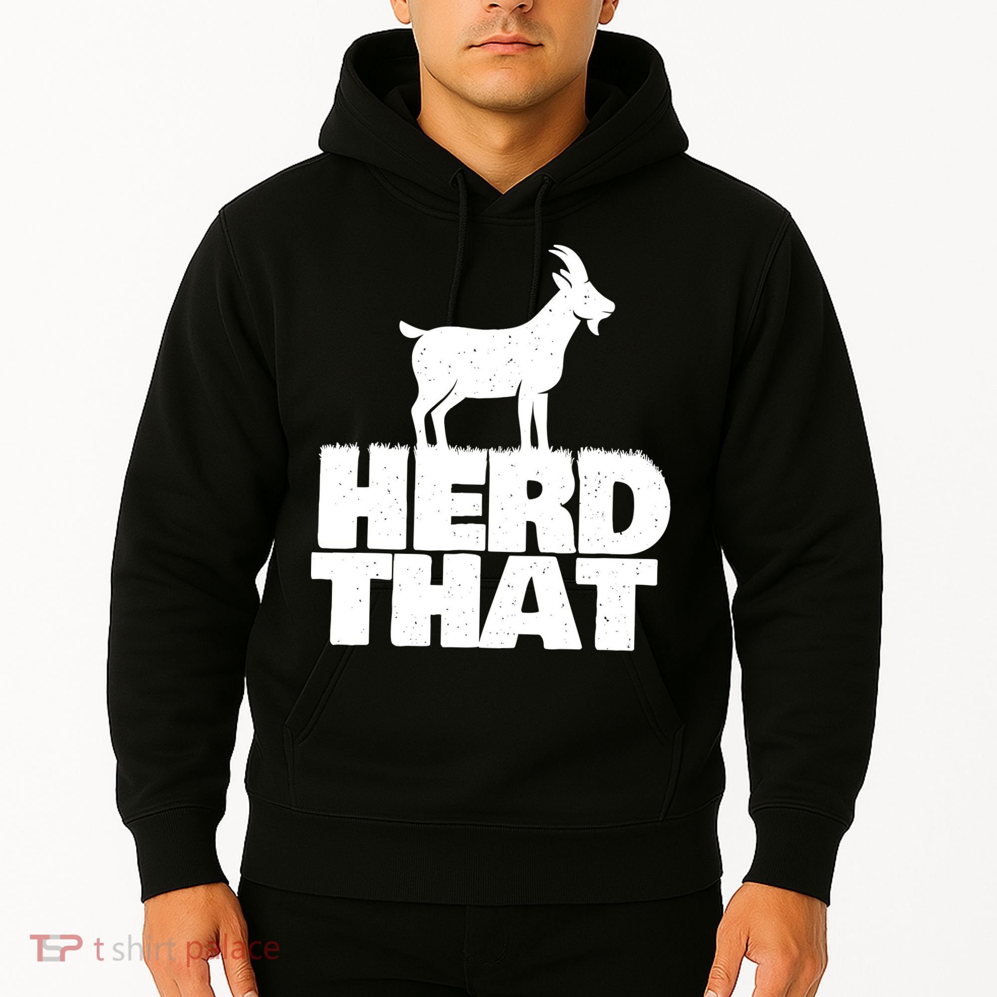 Herd That Goat Farm Animal Lover Rancher Farmer Farming Hoodie
