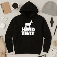 Herd That Goat Farm Animal Lover Rancher Farmer Farming Hoodie thumb 3