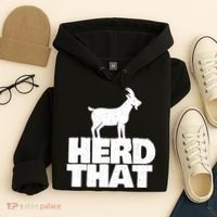 Herd That Goat Farm Animal Lover Rancher Farmer Farming Hoodie thumb 4