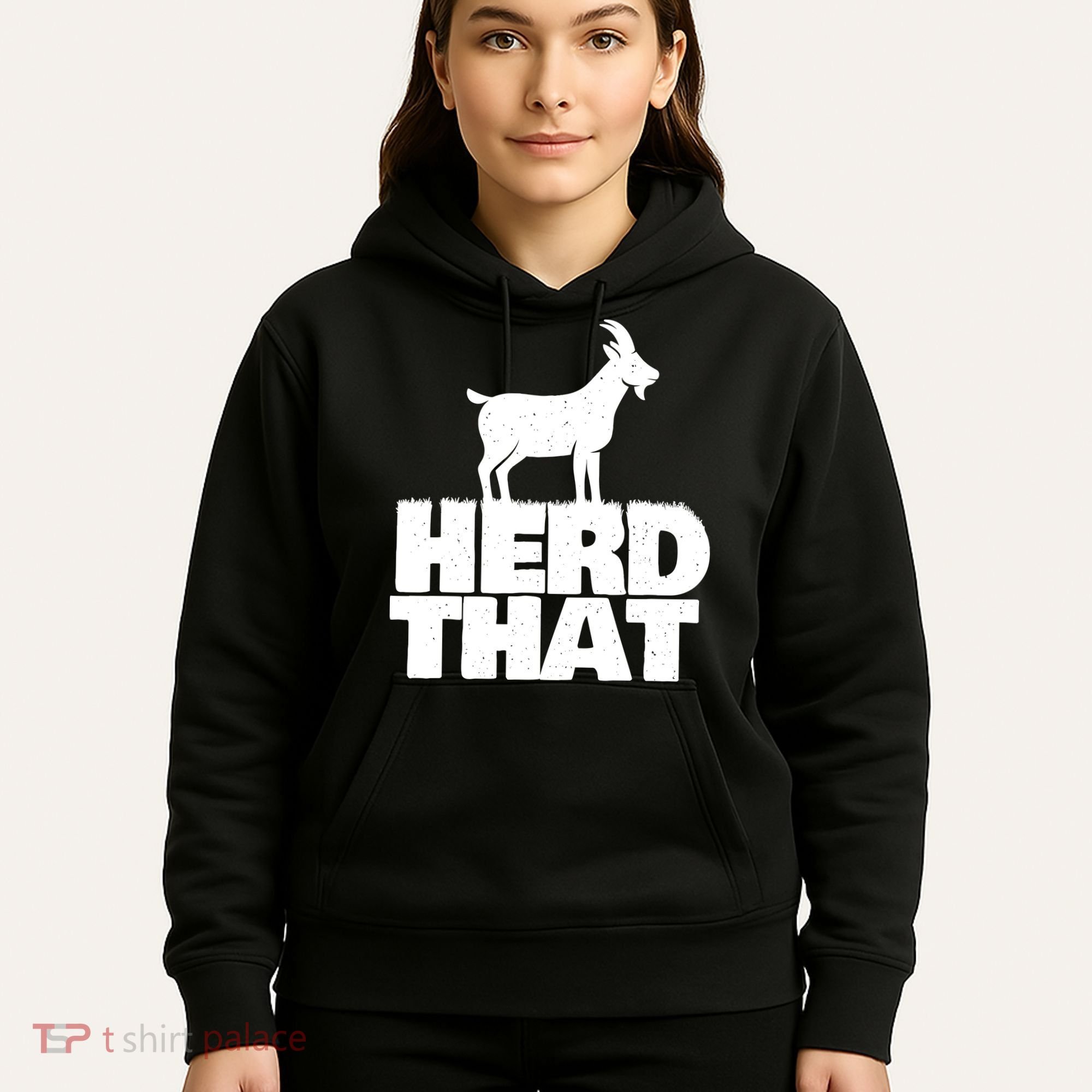 Herd That Goat Farm Animal Lover Rancher Farmer Farming Hoodie