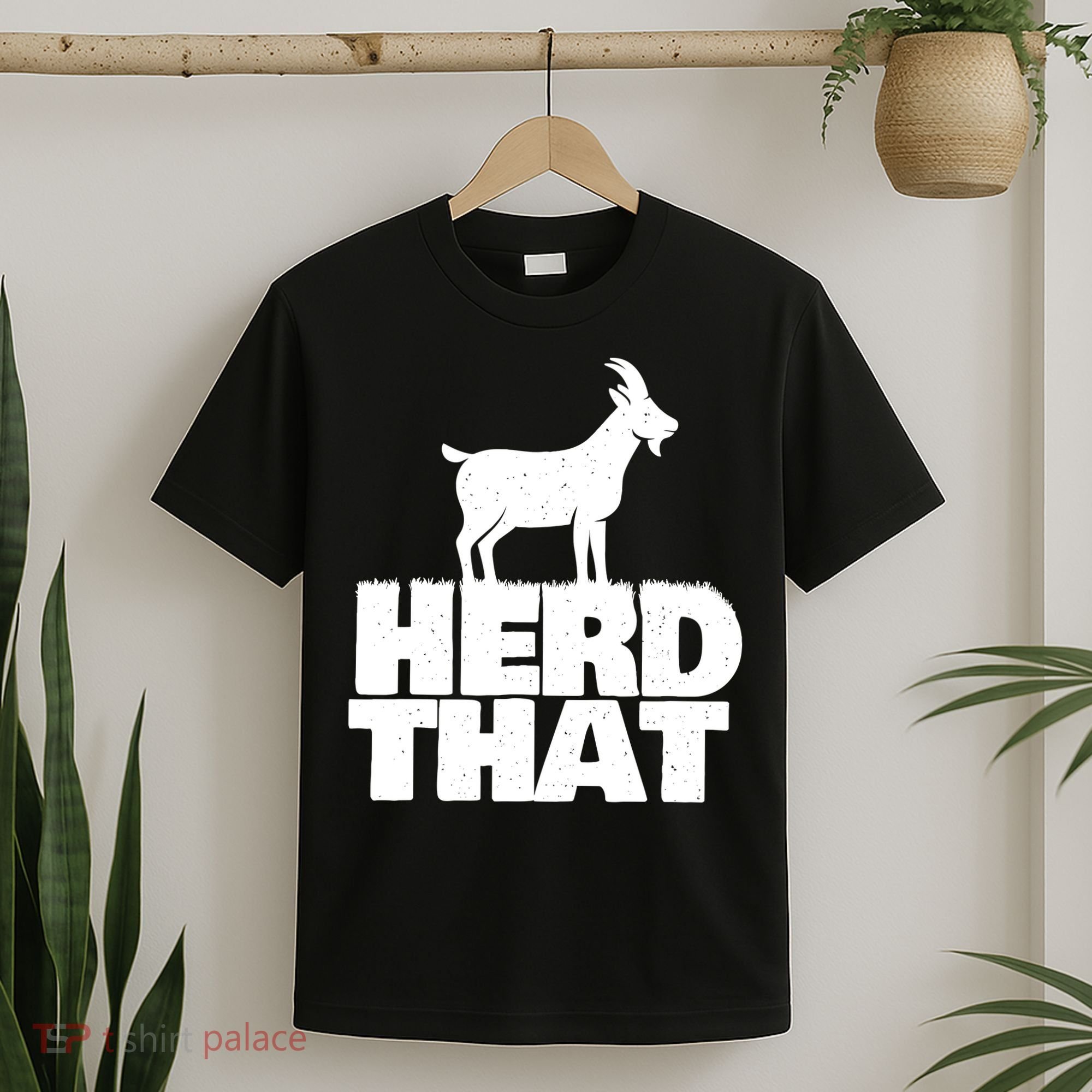 Herd That Goat Farm Animal Lover Rancher Farmer Farming T-Shirt