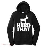Herd That Goat Farm Animal Lover Rancher Farmer Farming Women's Hoodie thumb 0