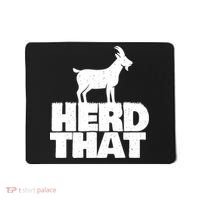 Herd That Goat Farm Animal Lover Rancher Farmer Farming Mousepad thumb 0