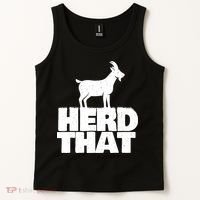 Herd That Goat Farm Animal Lover Rancher Farmer Farming Tank Top thumb 2