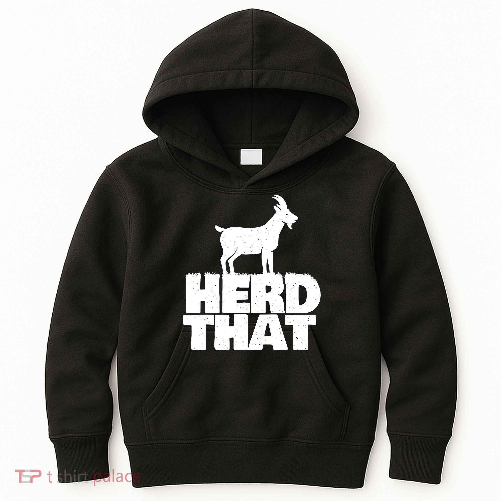 Herd That Goat Farm Animal Lover Rancher Farmer Farming Kids Hoodie
